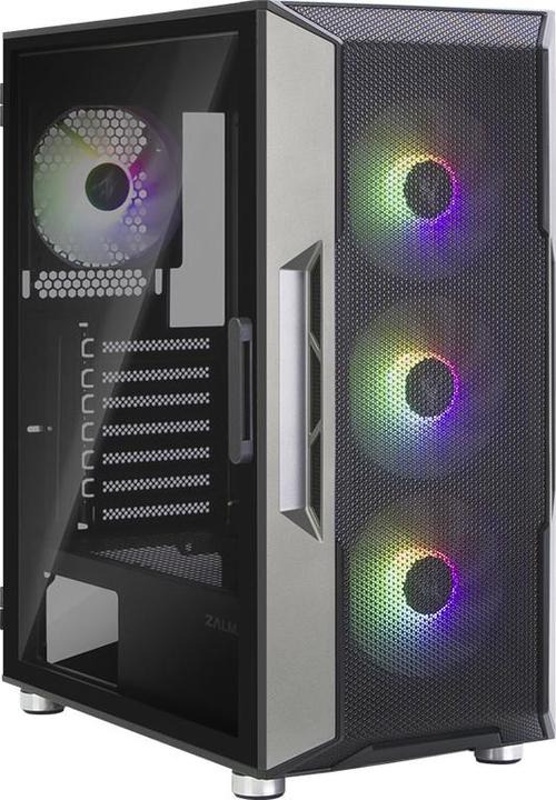 Actual product image Zalman PC Case I3 Neo ATX Mid Tower RGB Fan x4 (mATX, Mini-ITX, ATX)