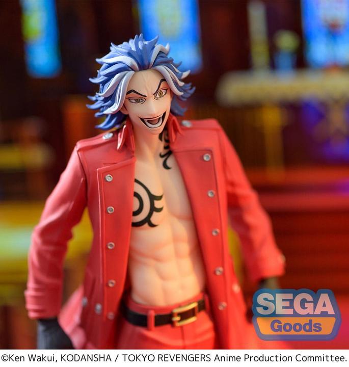 Actual product image Sega Goods TOKYO REVENGERS - Taiju Shiba "Black Dragon" -Statuette Luminasta 21cm