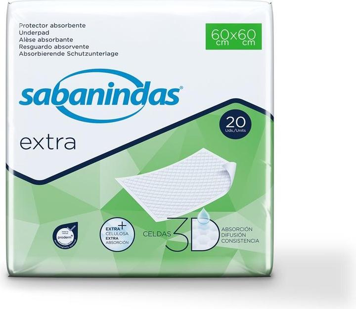 Actual product image Sabanindas Extra bed pad (60x60 cm) (20 x)