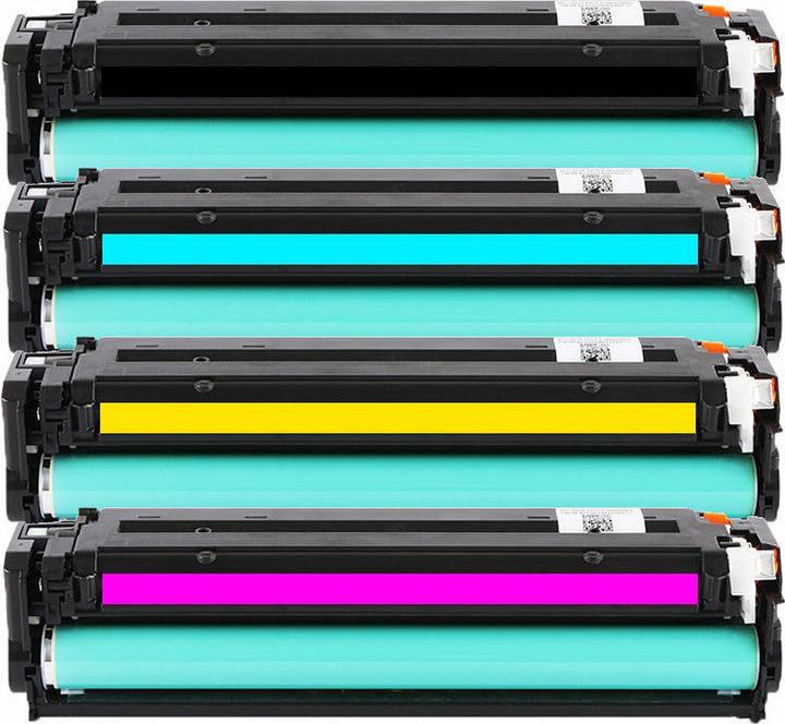 Image du produit Hermex Compatible HP Color LaserJet Pro MFP M180n toner 4 pièces (M, C, CF, Y)