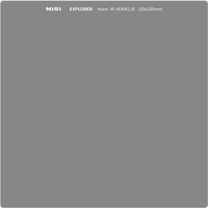 Actual product image Nisi Explorer Collection (Neutral density filter, 150 mm)