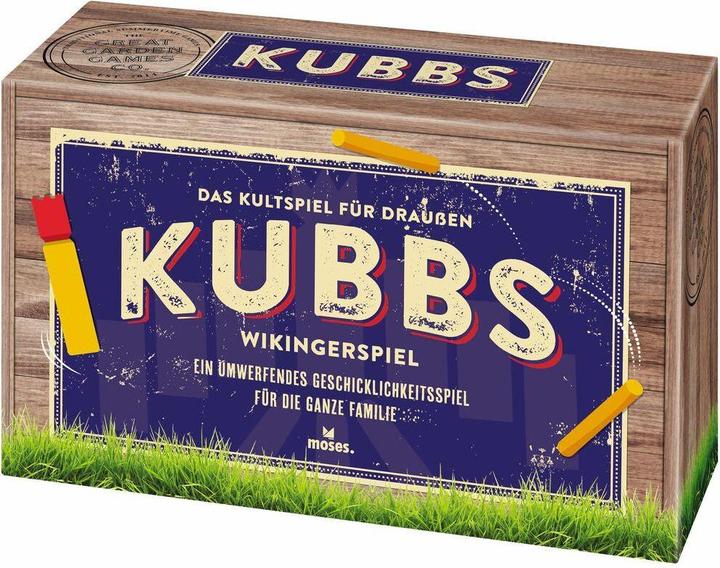 Image du produit Kubbs - Jeu d'échecs viking (Allemand)