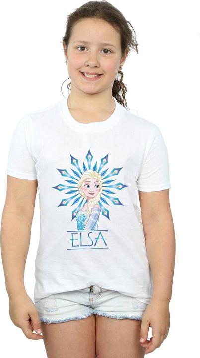 Immagine prodotto Disney Frozen Elsa Snowflake Maglietta Ragazze (140, 146)