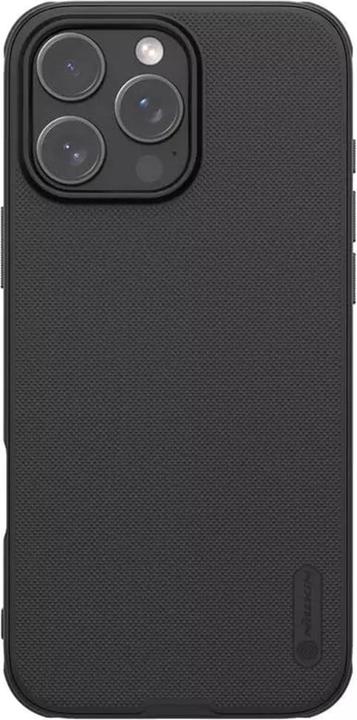Actual product image Nillkin Super Frosted Shield Pro case for iPhone 16 Pro 6,3" black (Apple iPhone 16 Pro)
