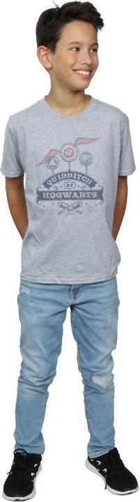 Actual product image Boys Quidditch At Hogwarts T-Shirt (140, 146)