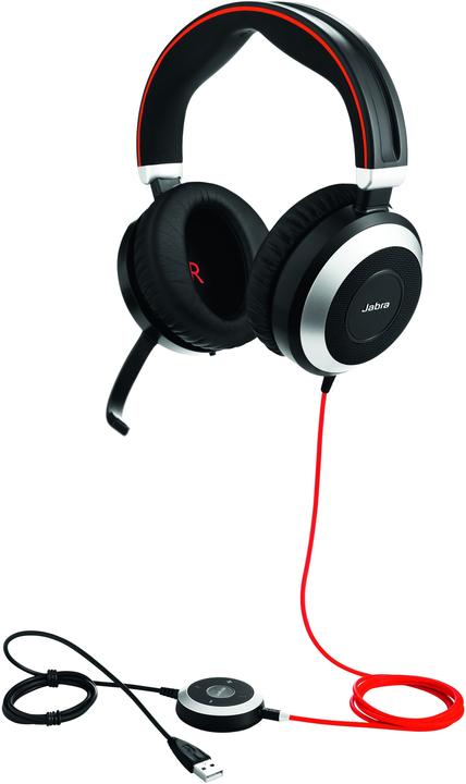 Produktbild Jabra Evolve 80 Duo MS (Kabelgebunden, USB-A)