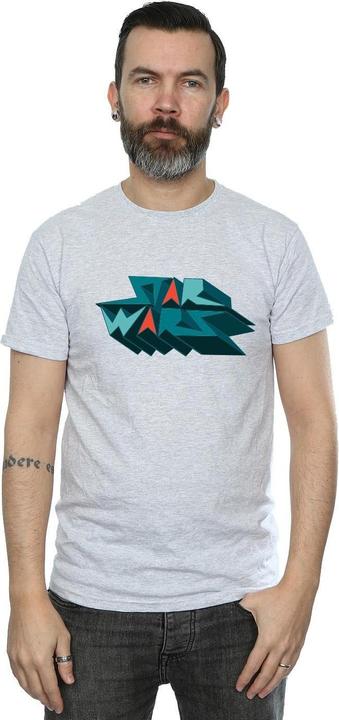 Produktbild Star Wars Edgy Block Logo TShirt (L)