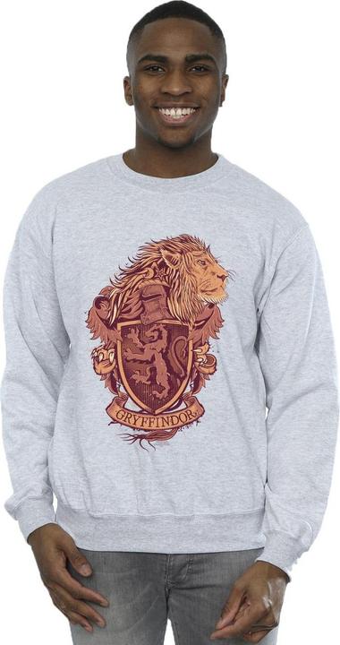 Immagine prodotto Gryffindor Sketch Crest Felpa Uomo (L)