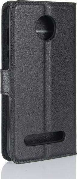 Produktbild MU Classic Leder Hülle mit Litchitextur (Motorola Moto Z2 Play)
