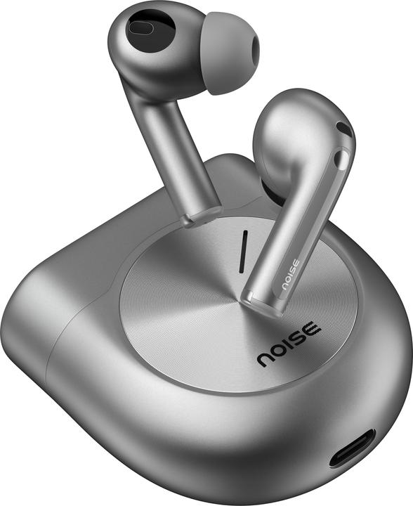 Actual product image Noise Master Buds Truly Wireless Earbuds ANC Silver (44 h, Wireless)