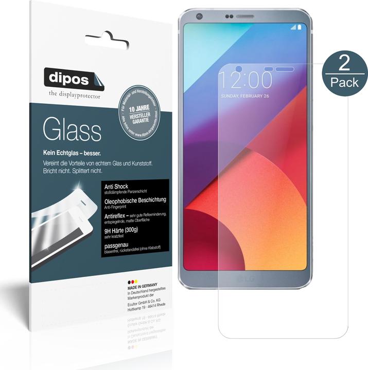 Immagine prodotto Dipos Pellicola Protettiva Anti-Shock (1 Pezzo/i, LG G6 Pro)