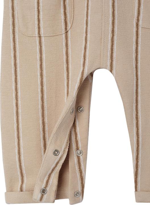 Actual product image Vertbaudet Bio-Kollektion: Baby Overall aus gestreiftem Strick (74)