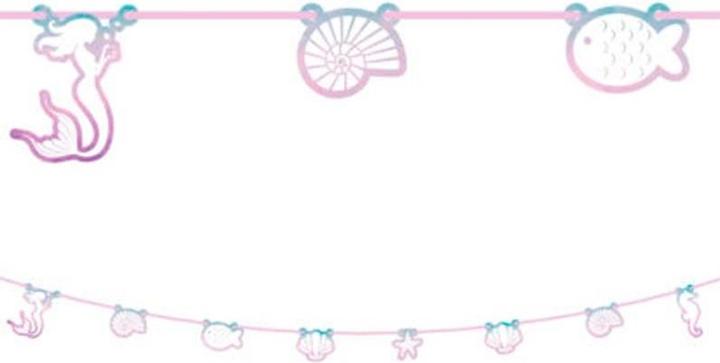 Actual product image Procos Paper Mermaid Garland