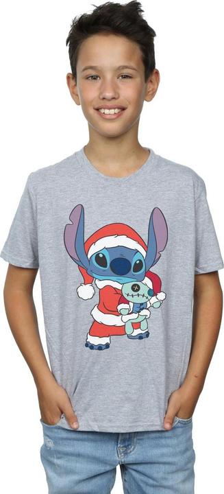 Image du produit Disney - T-shirt LILO AND STITCH STITCH CHRISTMAS - Garçon (152, 158)