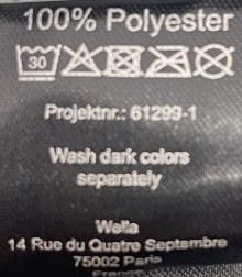 Image du produit Wella Cape de coupe noire