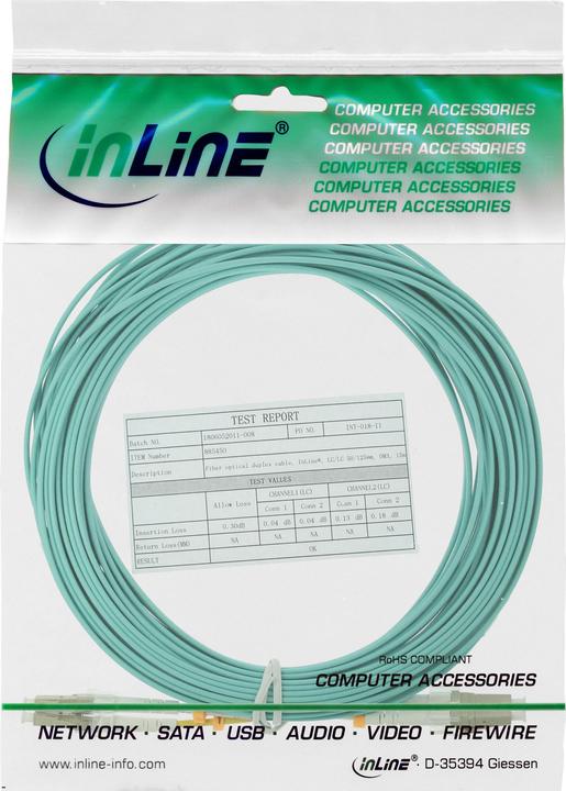 Produktbild InLine LWL Duplex Kabel (CAT6, 1 m)