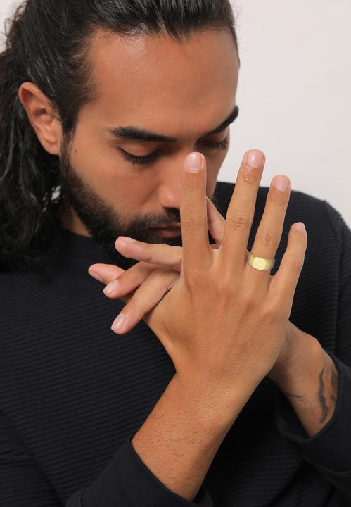 Image du produit Kuzzoi Bague à sceau (66, Argent 925)