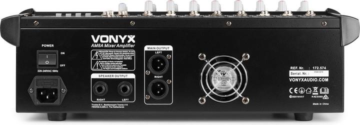 Image du produit Vonyx AM8A (Studio et mixeur live)