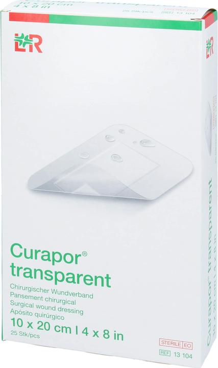 Immagine prodotto Curapor Medicazione per ferite 10x20cm trasparente (25 x)