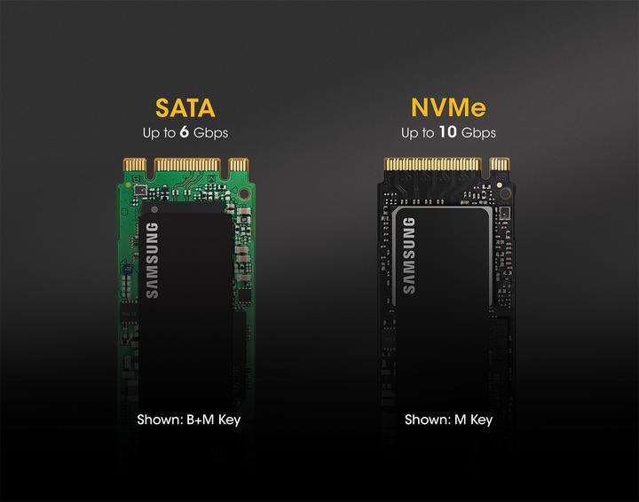 Actual product image Manhattan M.2 NVMe and SATA SSD USB hard drive enclosure (M.2 2230)