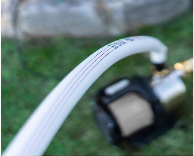 Actual product image Geka Flat hose line with quick coupling connectionCoupling 1 1/4 inch 15... (15 m, 32 mm)