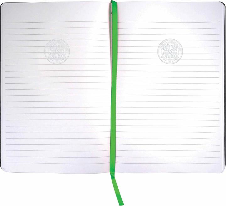Image du produit Celtic FC Carnet de notes en similicuir A5 (A5, À rayures, Couverture rigide)