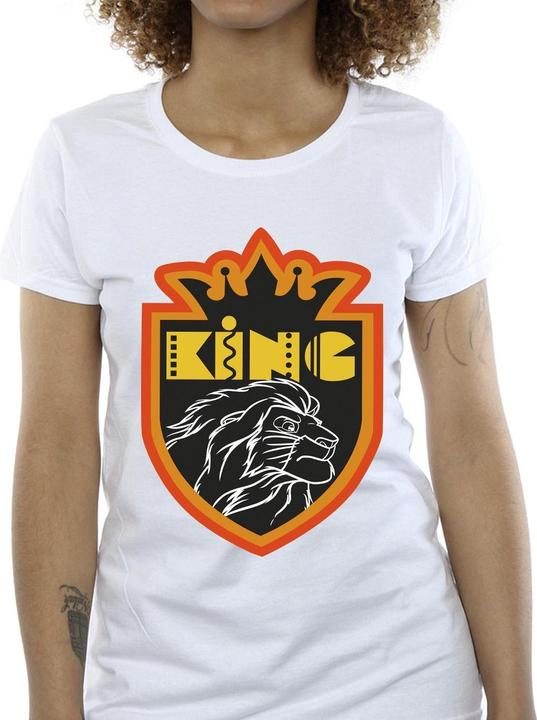 Actual product image Disney Womens/Ladies The Lion King Crest Cotton T-Shirt (XXL)