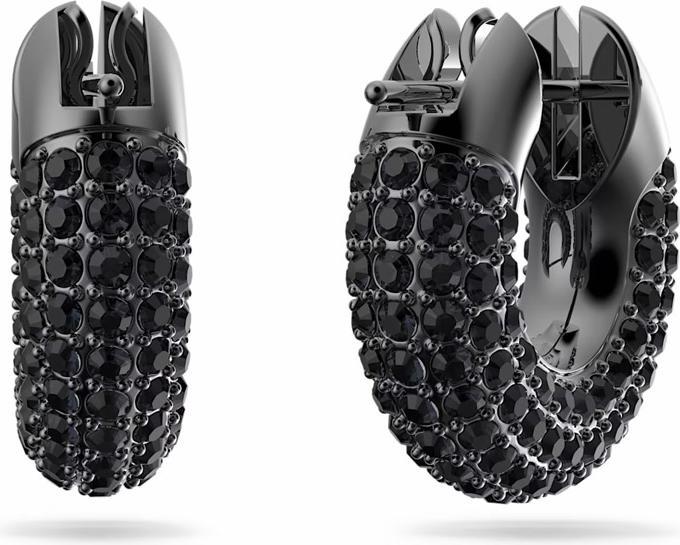 Immagine prodotto Swarovski Dextera Creoles Small Nero (Metallo Swarovski)