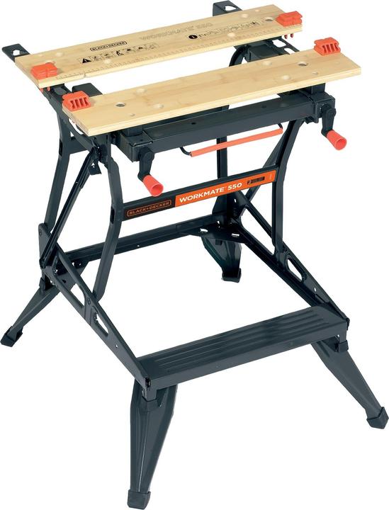 Actual product image Black & Decker Workbench with 2 working heights (47.20 cm, 61 cm)