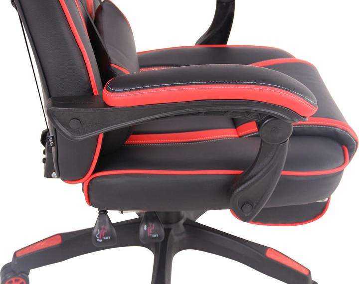 Image du produit CLP Chaise de bureau Heat, noir/rouge