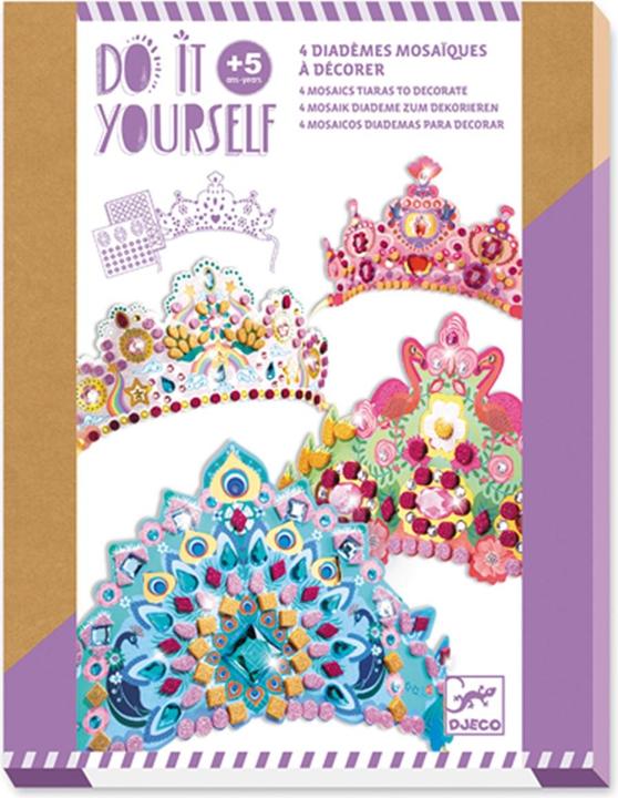 Produktbild Djeco Mosaik Diademe Prinzessin