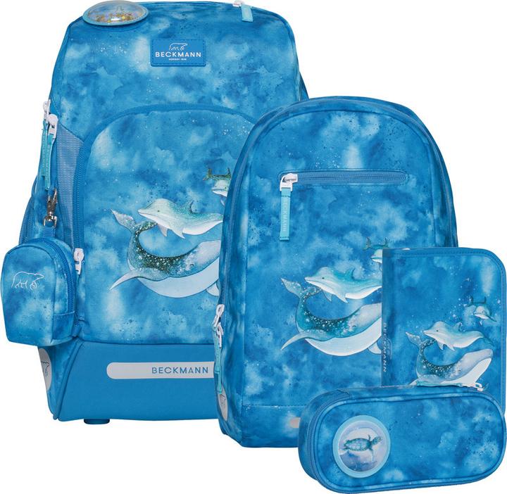 Beckmann Schulrucksack Active Air FLX mit Wendetasche (25 l)