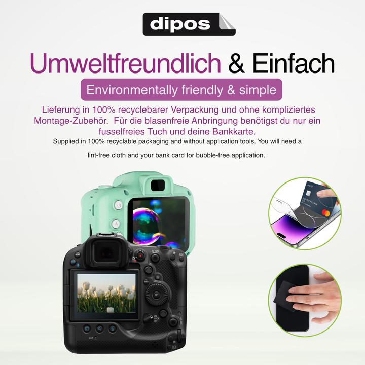 Actual product image Dipos Screen Protector Crystalclear for Insta360 Go 3S (Insta360 GO 3S)