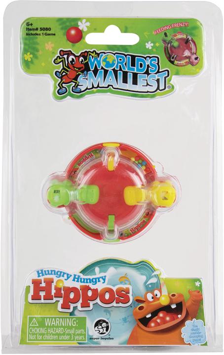 Image du produit Super Impulse Worlds Smallest Hungry Hippo (6) (Italien, Anglais, Français, Allemand)