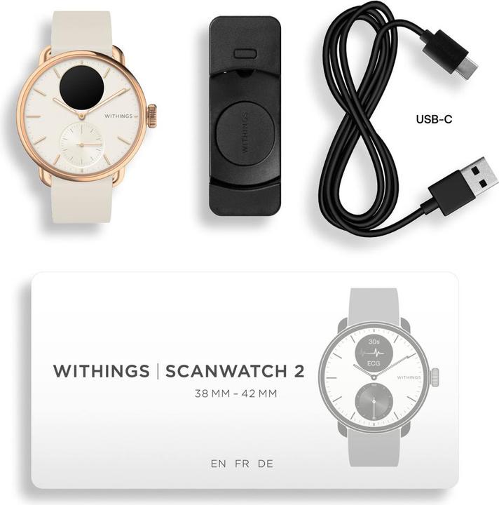 Produktbild Withings ScanWatch 2 (38 mm)