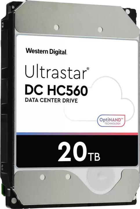 Actual product image WD Ultrastar DC HC560 SAS SE - 20TB (20 TB, 3.5", CMR)
