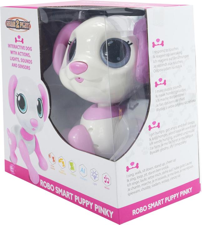 Actual product image Gear2play Robo Smart Puppy Pinky