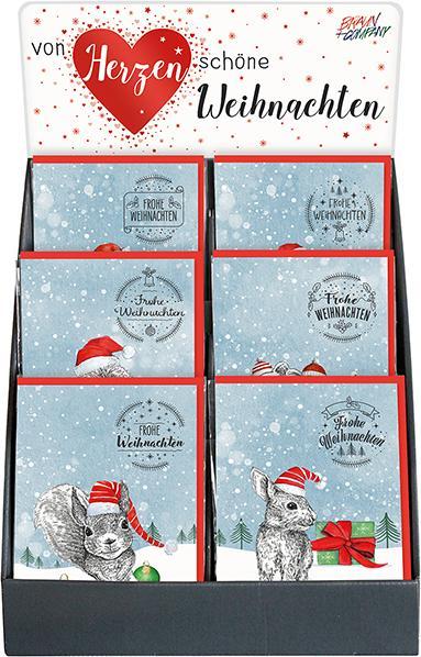 Produktbild Braun + Company Thekendisp. Weihnachtsgrüsse 24