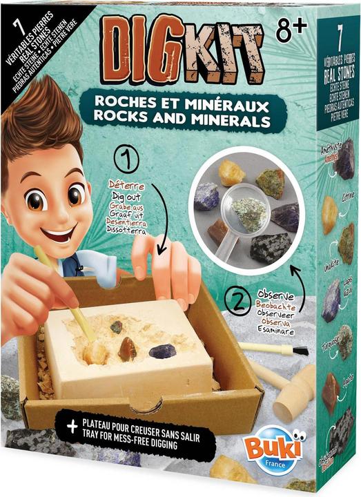 Immagine prodotto Buki Kit di esperimenti DigKit Pietre e minerali
