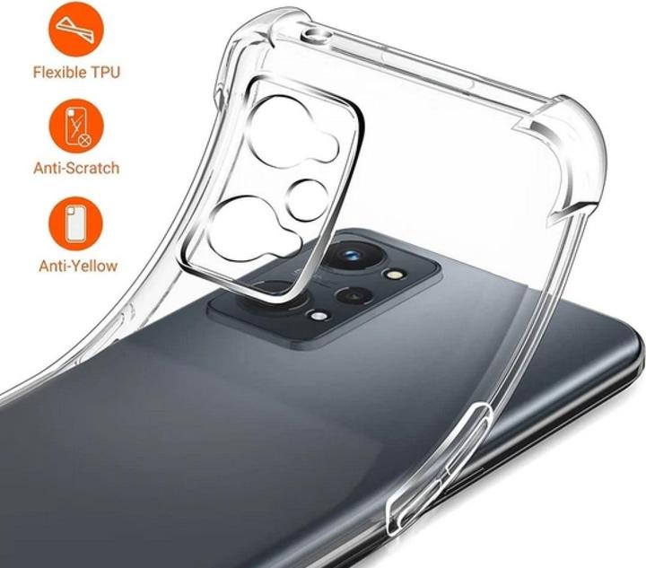 Actual product image Screenguard Realme GT Neo2 hull Crystal Soft Airbag Bumper (Realme GT Neo 2)