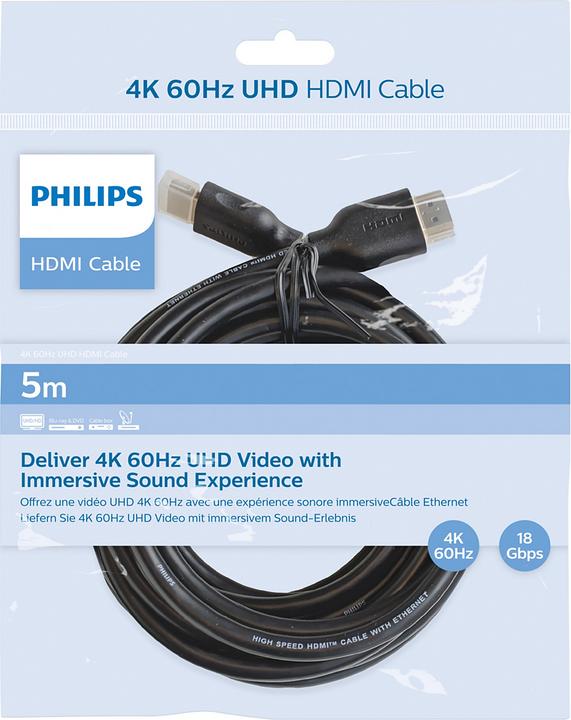 Actual product image Philips CABLE HDMI 5M SWV5551/00 (5 m, HDMI)