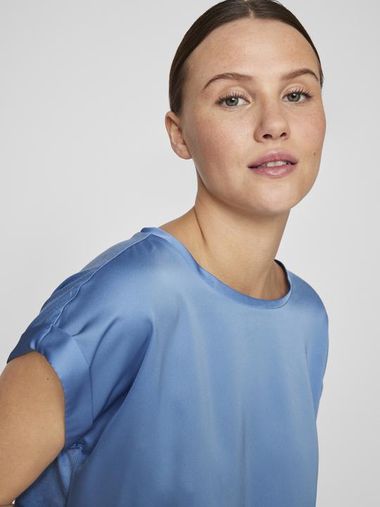 Actual product image Vila Round neckline top with short sleeves (34)