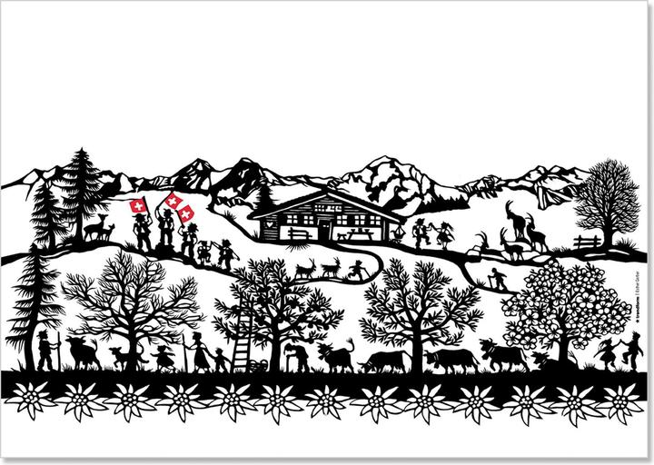 Actual product image Trendform Swiss Tradition 1 (48 x, 30 x 1 cm)