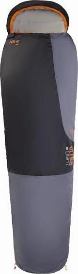 Produktbild Nils Nc1705 Schlafsack Ultraleicht Grau-Orange Camp (215 cm)
