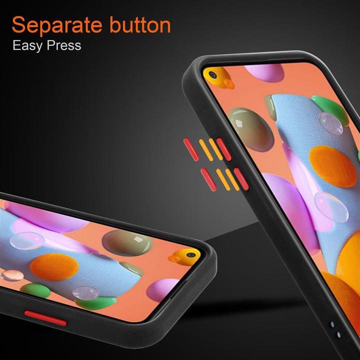 Actual product image Cadorabo Hybrid Matt Cover (Samsung Galaxy M11, Samsung Galaxy A11)