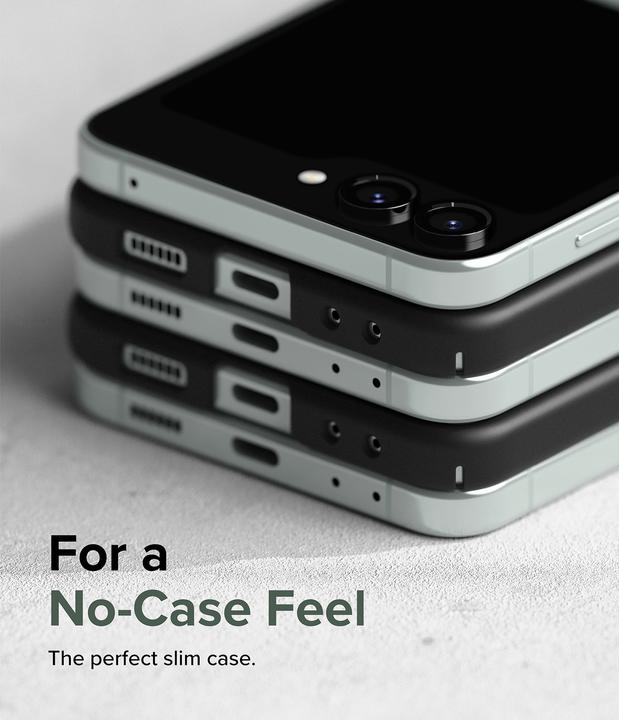 Actual product image Ringke Case for Galaxy Z Flip 5 SLIM BLACK (Samsung Galaxy Z Flip 5G)