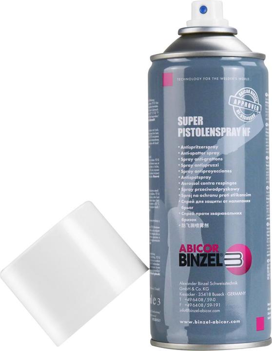 Produktbild Stahlwerk ABICOR BINZEL Super Pistolenspray NF 2er Set je 400 ml Schweissschutzspray