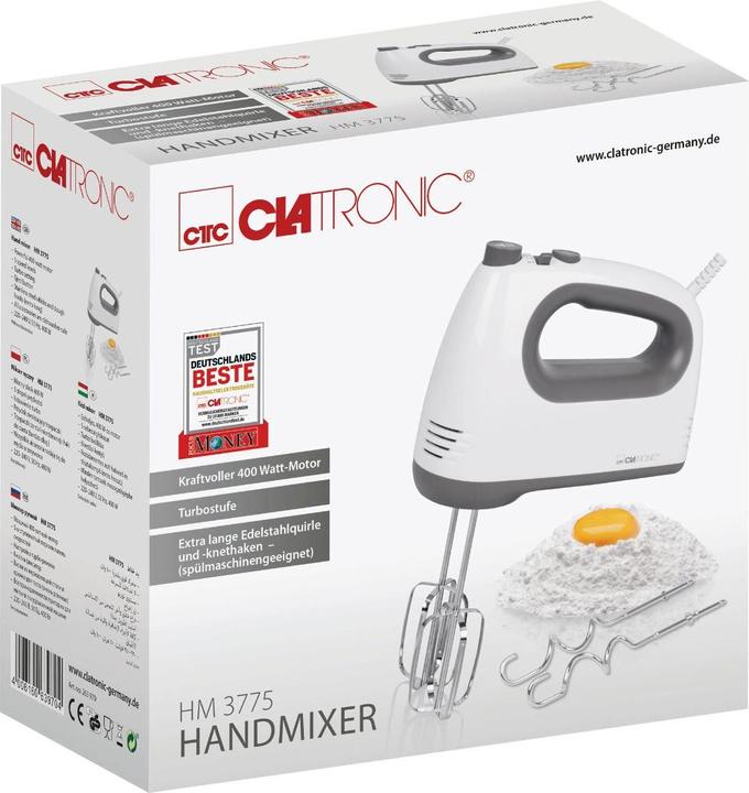 Immagine prodotto Clatronic Miscelatore manuale HM 3775 (400 W)