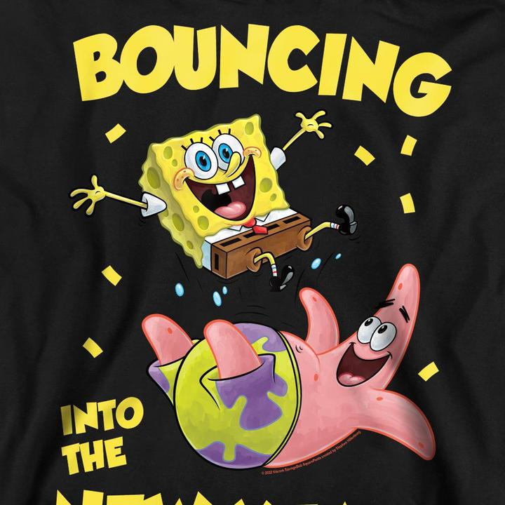 Produktbild Spongebob Squarepants Bouncing Into The New Year Sweatshirt (XXL)