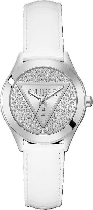 Image du produit Guess - Ladies White Silver Tone Analog Watch GW0745L3 (Montre analogique)